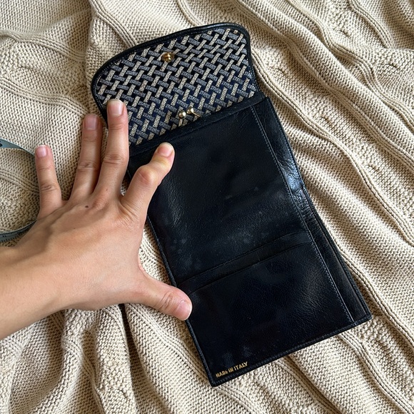 Vintage Italian leather wallet - Picture 5 of 14